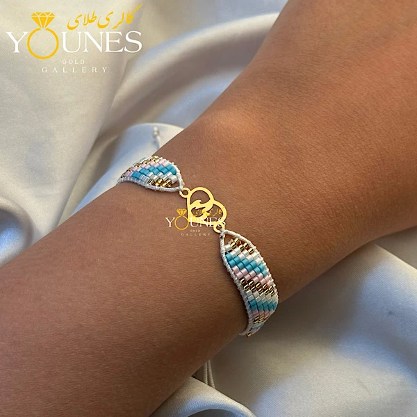 دستبند میوکی آتش قلب طلا